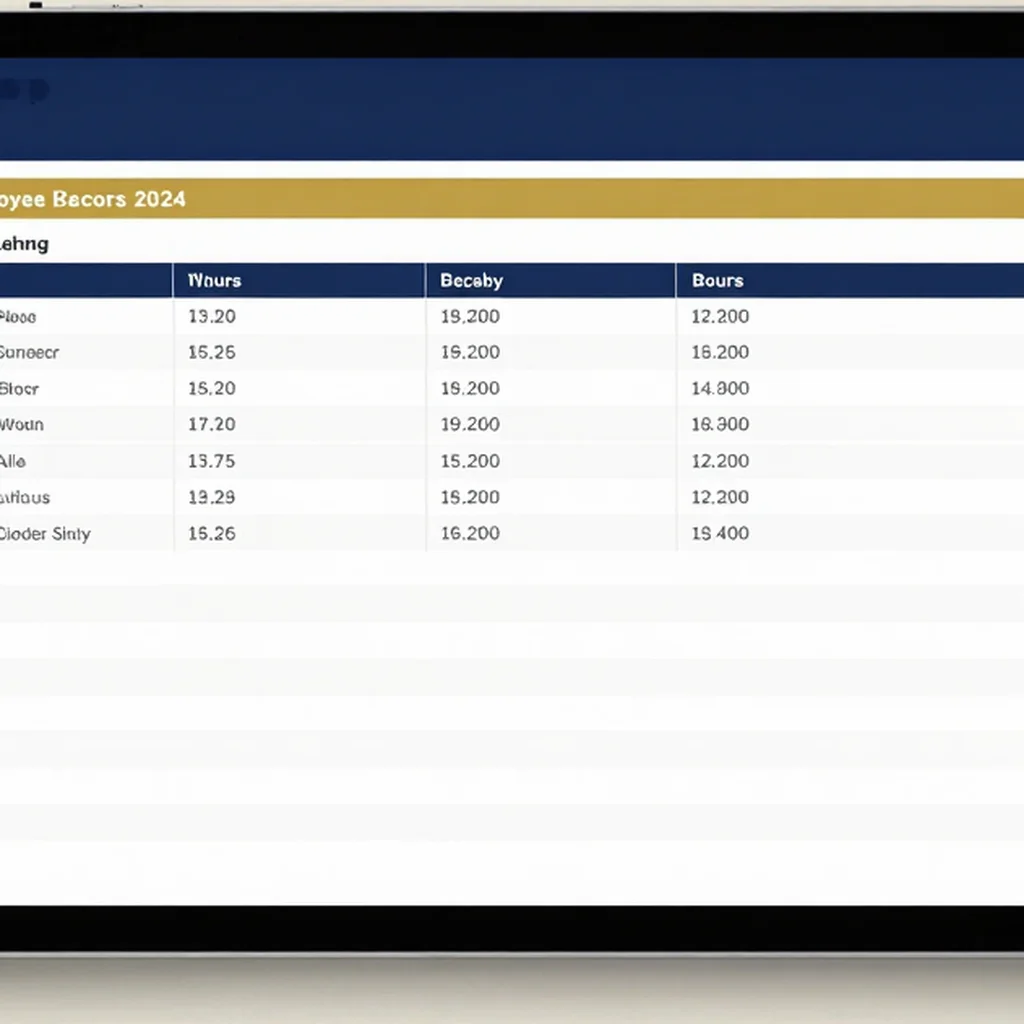 Small Business Payroll & Hours Ledger